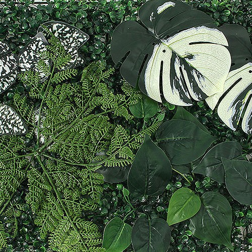 정원인테리어 벽장식 인조잔디(60x40cm) (혼합 몬스테라)