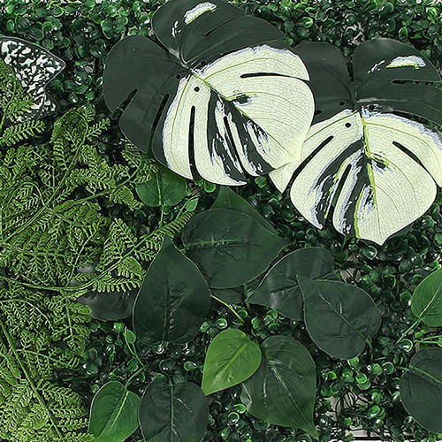 정원인테리어 벽장식 인조잔디(60x40cm) (혼합 몬스테라)