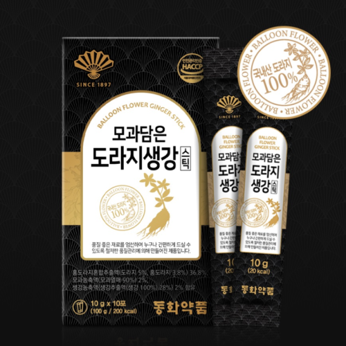 동화약품 모과담은 도라지생강스틱10g x 30포