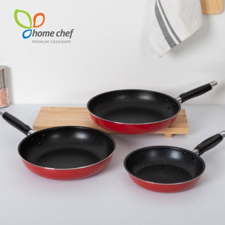 [홈셰프] 스톤마블 후라이팬3종 (20cm+26cm+28cm), hc0803se-1