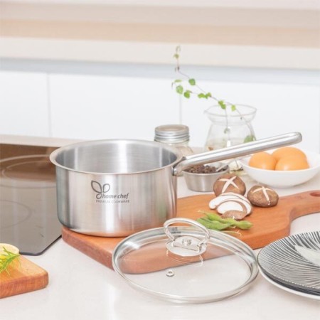 [홈셰프] 파르페 IH 스텐레스 편수냄비 16cm, hc0716p