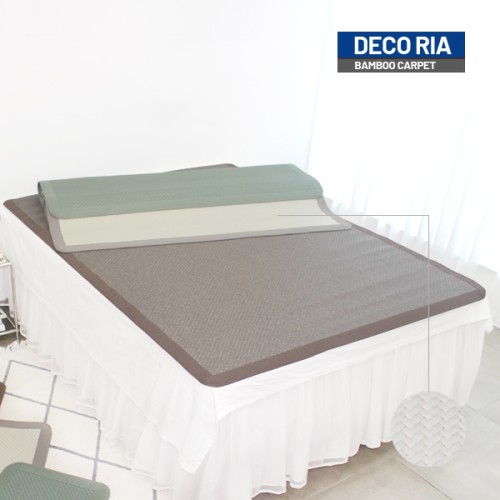 [DECO RIA] 데코리아 고급 아이스쿨링 직조 메쉬 매트 싱글 100x200CM