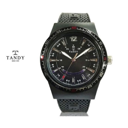 [TANDY] 탠디 스포츠 우레탄시계 T-106 BKBK