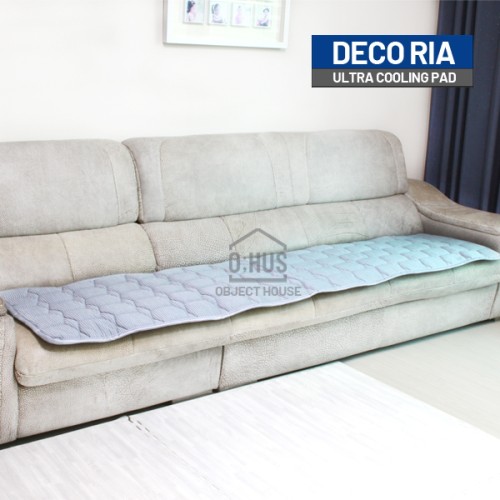 [DECO RIA] 울트라쿨링 냉감소재 3D 메쉬 쿨매트 쿨패드 쇼파형 4단 60X240cm