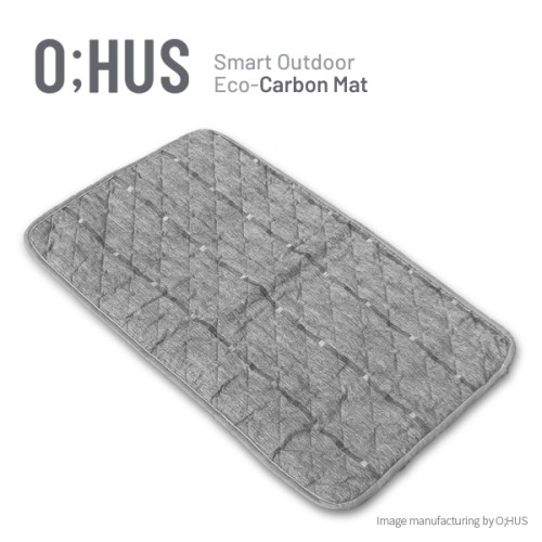 [O;HUS] 오후스 스마트 아웃도어 겸용 1인용 카본 전기매트 USB TYPE