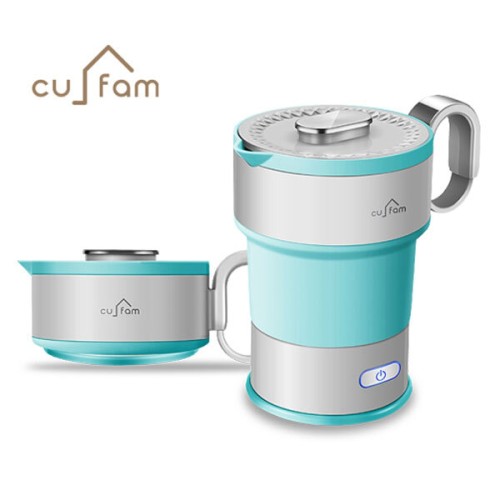 [Cufam] 쿠팸 접이식 전기 포트 600ml, P01