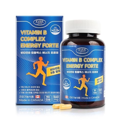 [에버그린] 비타민B 컴플렉스 에너지 포르테 560mg x 90캡슐