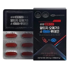 [삼성] 혈행건강 알티지 오메가3 & 눈건강 루테인 1000g x 30캡슐