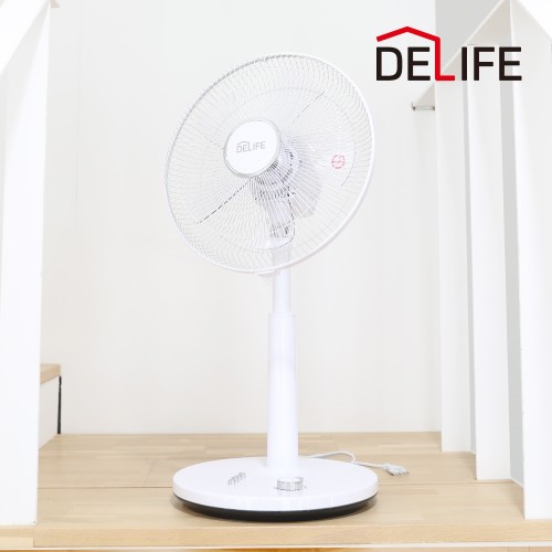 [디라이프] 2024년 14인치 5엽 선풍기(무소음), PIK-F1450W
