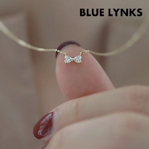 [블루링스] 실버 S925 팬던트 투하트 목걸이 BLM-TNH01