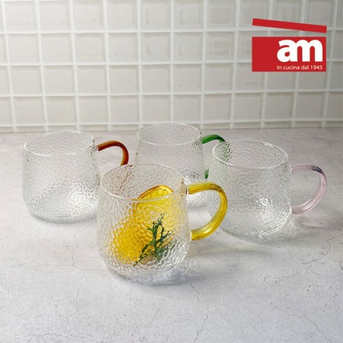 [am] 이태리 해머톤 로우머그 350ml(내열유리 직화가능), TMG-L350