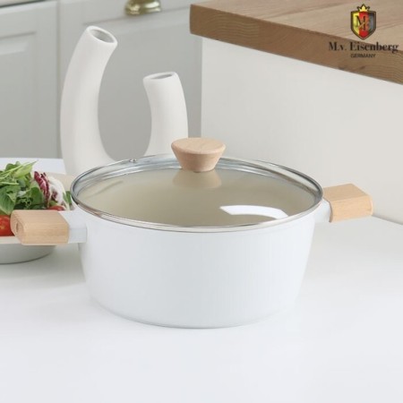 [아이젠베르그] 쿠헨바움 IH 세라믹 24cm 곰솥냄비