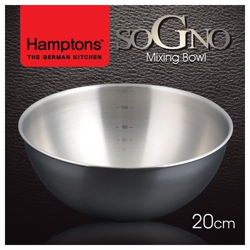 [Hamptons] 독일 햄튼 소노 스텐레스 믹싱볼 20cm, HSM-20CM