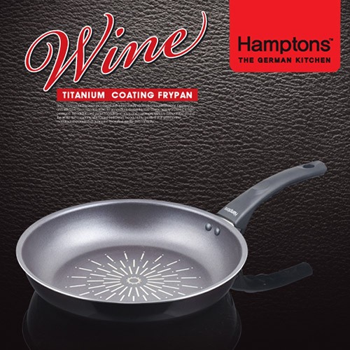 [Hamptons] 독일 햄튼 와인 티타늄 인덕션 후라이팬 26cm, HTW-26F