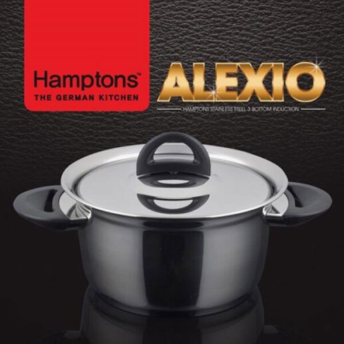 [Hamptons] 독일 햄튼 알렉시오 인덕션 20cm양수냄비, HALX-20P