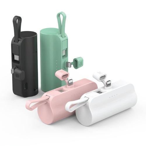 [뉴클] 도킹 보조배터리 원통형 5000mAh (8핀타입)