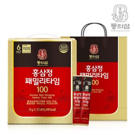 [동의삼] 홍삼정패밀리타임100 10g x 100포