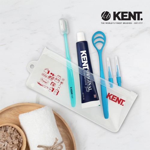 [KENT] 켄트 휴대용 양치키트 5P(파우치) -프레쉬